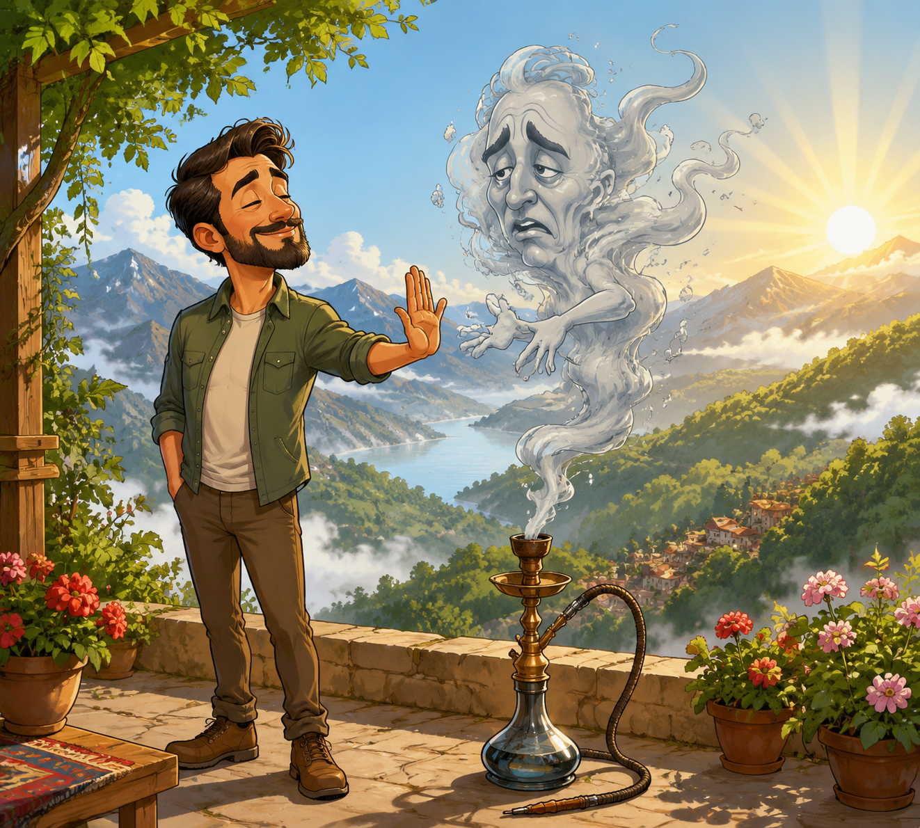 پایانِ یک عادتِ خاکستری، آغازِ نفسی زلال (خداحافظ قلیان)