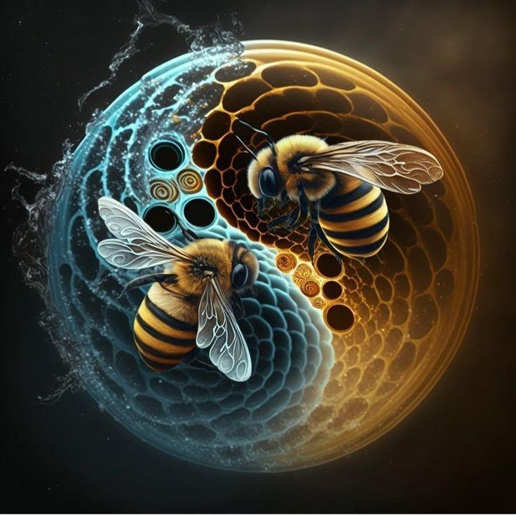  زنبور عسل، دوستی بی حاشیه و مفید